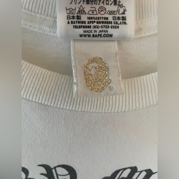 Bape x chrome heart shirt - Picture 5 of 6